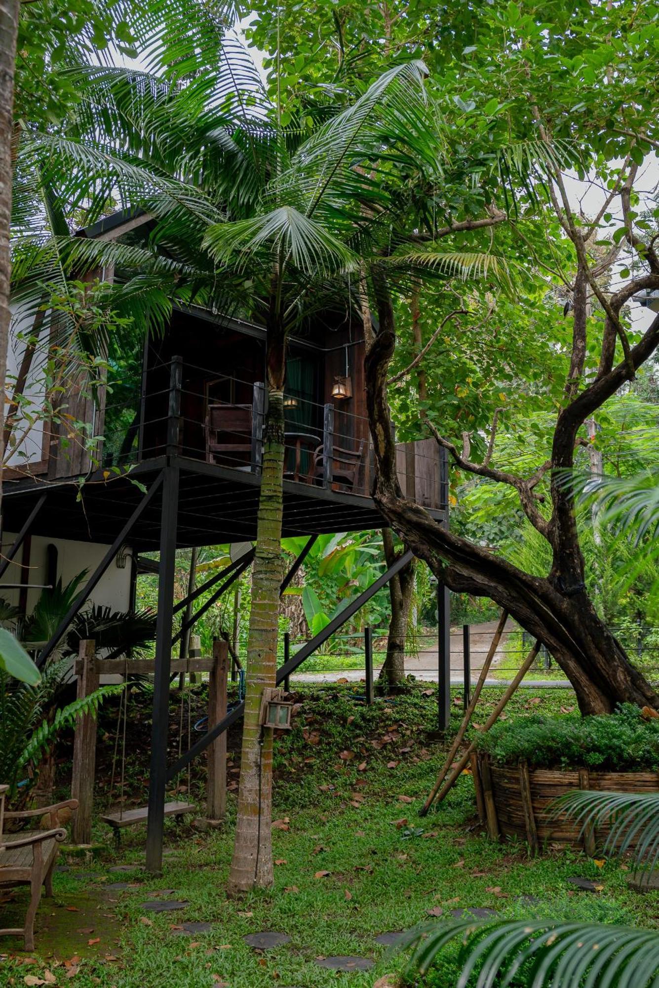 Vila Wilderness Treehouse Doi Saket Exteriér fotografie